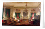 Salon of Princess Mathilde Bonaparte Rue de Courcelles, Paris, 1859 by Charles Giraud