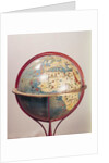 Terrestrial Globe, showing the Indian Ocean, made in Nuremberg, 1492 by Martin Behaim