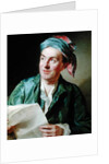 Portrait of Jean-Francois Marmontel 1767 by Alexander Roslin