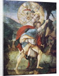 St. Christopher Carrying the Christ Child by Master of Messkirch