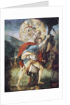 St. Christopher Carrying the Christ Child by Master of Messkirch