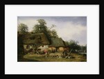 A Farm in Normandy by Nicolas Louis Cabat