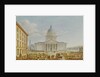 View of the Church of St. Genevieve, the Pantheon, 18th-19th century by Victor Jean Nicolle