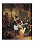 The Gallant Innkeeper by Jan Havicksz. Steen