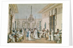 The Cafe Frascati in 1807 by Philibert Louis Debucourt