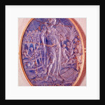 Relief depicting an Allegory of Music by French School