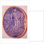 Relief depicting an Allegory of Music by French School