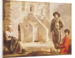 Peasants Before their House, c.1641 by Louis Le Nain