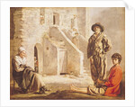 Peasants Before their House, c.1641 by Louis Le Nain