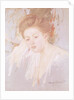 Head of a Young Girl by Mary Stevenson Cassatt