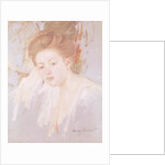 Head of a Young Girl by Mary Stevenson Cassatt