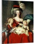 Marie-Antoinette and her Four Children, 1787 by Elisabeth Louise Vigee-Lebrun