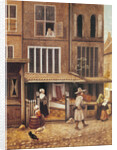 Corner of a Town with a Bakery by Jacobus Vrel or Frel