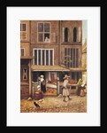 Corner of a Town with a Bakery by Jacobus Vrel or Frel
