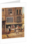 Corner of a Town with a Bakery by Jacobus Vrel or Frel