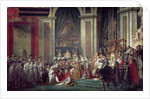 The consecration of the Emperor Napoleon I and Coronation of the Empress Josephine, 1806 by Jacques Louis David