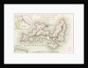 Map of the Island of Elba, engraved by Jean-Baptiste Tardieu 1814 by Baron Louis Albert Bacler d'Albe