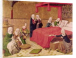 The Birth of the Virgin by Master of the Life of Virgin Mary