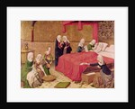 The Birth of the Virgin by Master of the Life of Virgin Mary