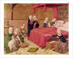 The Birth of the Virgin by Master of the Life of Virgin Mary