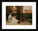 Woman of Frankfurt, 1858 by Gustave Courbet