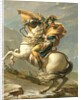 Napoleon Crossing the Alps at the St Bernard Pass, 20th May 1800, c.1800-01 by Jacques Louis David