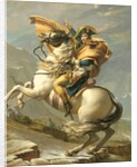 Napoleon Crossing the Alps at the St Bernard Pass, 20th May 1800, c.1800-01 by Jacques Louis David