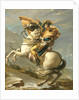 Napoleon Crossing the Alps at the St Bernard Pass, 20th May 1800, c.1800-01 by Jacques Louis David