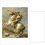 Napoleon Crossing the Alps at the St Bernard Pass, 20th May 1800, c.1800-01 by Jacques Louis David