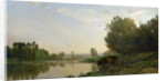 The Banks of the Oise, Morning, 1866 by Charles Francois Daubigny