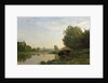 The Banks of the Oise, Morning, 1866 by Charles Francois Daubigny