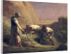 The Hay Trussers, 1850-51 by Jean-Francois Millet