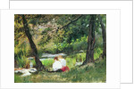 Two Seated Women by Mary Stevenson Cassatt