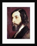 Portrait of Alfred de Musset by Louis Picard
