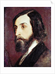Portrait of Alfred de Musset by Louis Picard