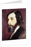 Portrait of Alfred de Musset by Louis Picard