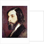 Portrait of Alfred de Musset by Louis Picard