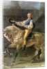 Equestrian Portrait of Stanislas Kostka Potocki 1781 by Jacques Louis David