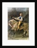 Equestrian Portrait of Stanislas Kostka Potocki 1781 by Jacques Louis David