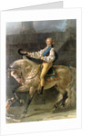 Equestrian Portrait of Stanislas Kostka Potocki 1781 by Jacques Louis David