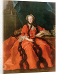 Portrait of Maria Leszczynska 1762 by Jean-Marc Nattier