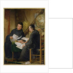 P.P. Leseur and Francois Jacquier in Rome, 1772 by Louis Gabriel Blanchet