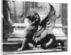 Chimaera from the St. Michel fountain, Paris, c.1860 by Adolphe Giraudon