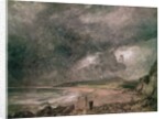 Weymouth Bay with Approaching Storm, 1818 by John Constable