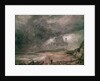 Weymouth Bay with Approaching Storm, 1818 by John Constable