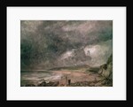 Weymouth Bay with Approaching Storm, 1818 by John Constable