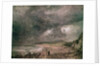 Weymouth Bay with Approaching Storm, 1818 by John Constable