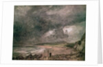 Weymouth Bay with Approaching Storm, 1818 by John Constable