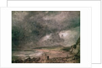 Weymouth Bay with Approaching Storm, 1818 by John Constable