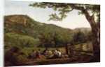 Haymakers Picnicking in a Field by Jean Louis De Marne